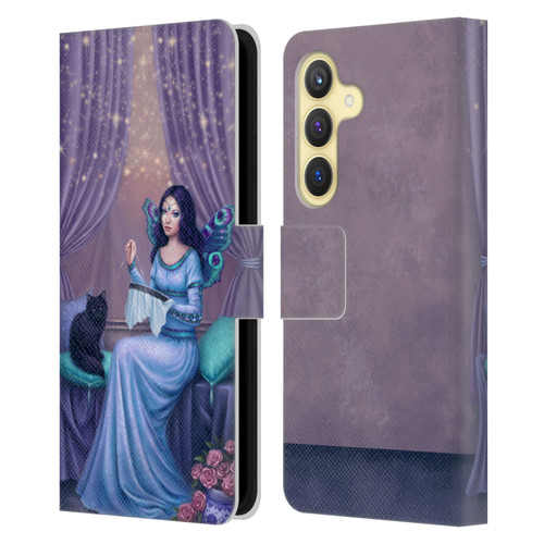 Rachel Anderson Fairies Ariadne Leather Book Wallet Case Cover For Samsung Galaxy S24 5G
