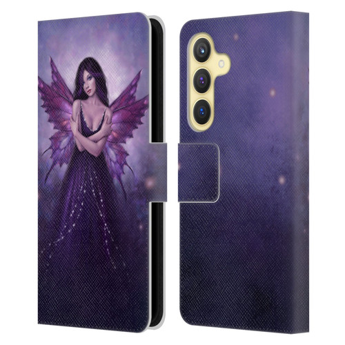 Rachel Anderson Fairies Mirabella Leather Book Wallet Case Cover For Samsung Galaxy S24 5G