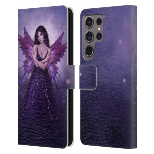 Rachel Anderson Fairies Mirabella Leather Book Wallet Case Cover For Samsung Galaxy S24 Ultra 5G