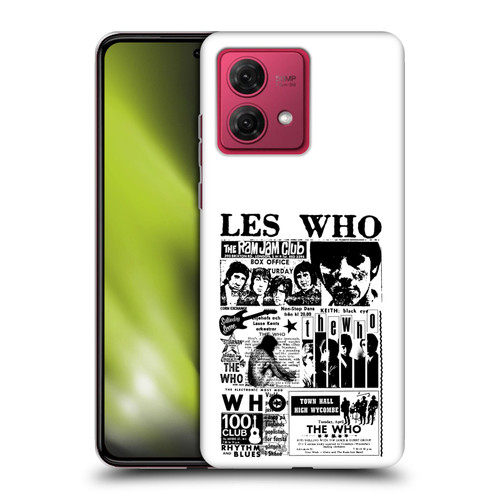 The Who Band Art Les Who Soft Gel Case for Motorola Moto G84 5G