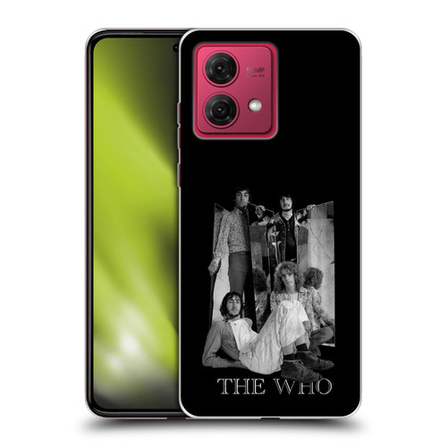The Who Band Art Mirror Mono Distress Soft Gel Case for Motorola Moto G84 5G