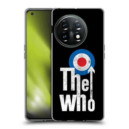 The Who Band Art Classic Target Logo Soft Gel Case for OnePlus 11 5G