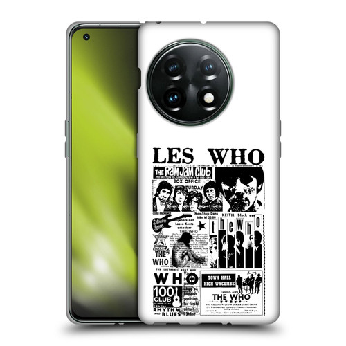 The Who Band Art Les Who Soft Gel Case for OnePlus 11 5G