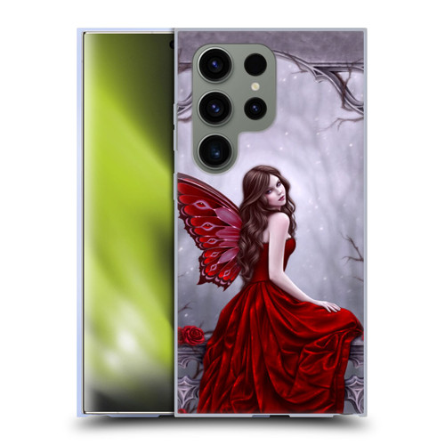 Rachel Anderson Fairies Winter Rose Soft Gel Case for Samsung Galaxy S24 Ultra 5G