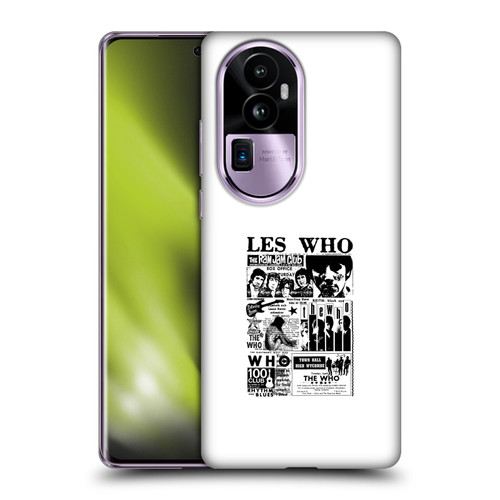 The Who Band Art Les Who Soft Gel Case for OPPO Reno10 Pro+