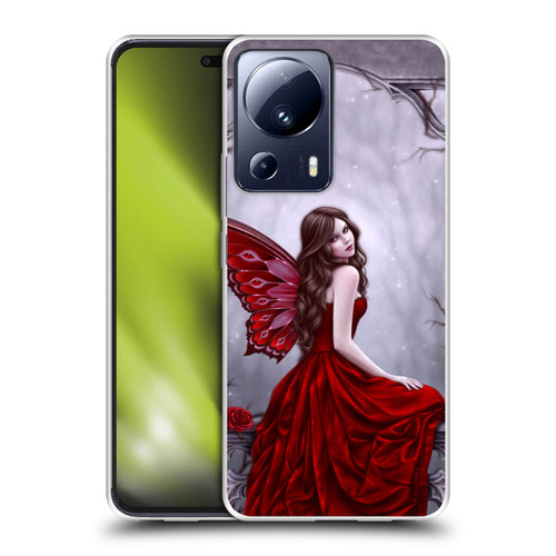 Rachel Anderson Fairies Winter Rose Soft Gel Case for Xiaomi 13 Lite 5G
