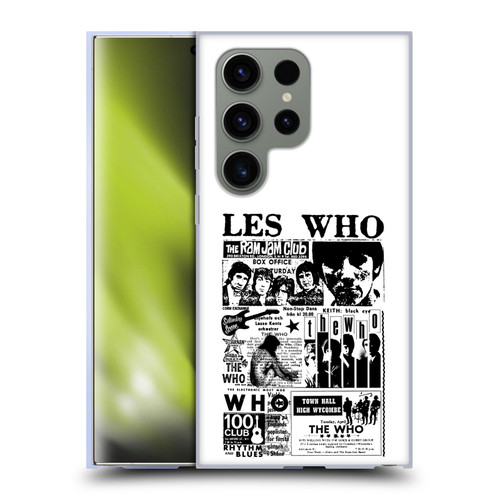 The Who Band Art Les Who Soft Gel Case for Samsung Galaxy S24 Ultra 5G