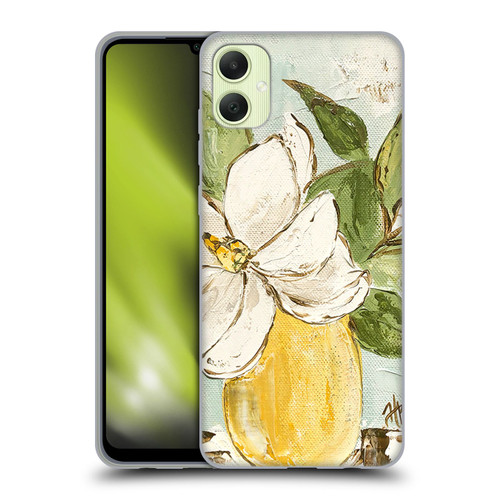 Haley Bush Floral Painting Magnolia Yellow Vase Soft Gel Case for Samsung Galaxy A05