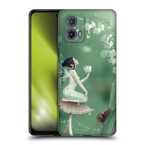 Rachel Anderson Pixies Lily Of The Valley Soft Gel Case for Motorola Moto G73 5G