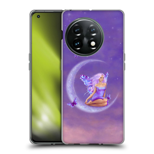 Rachel Anderson Pixies Lavender Moon Soft Gel Case for OnePlus 11 5G