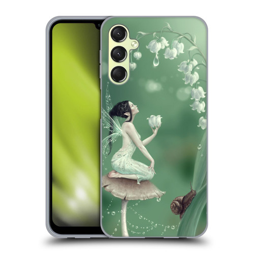 Rachel Anderson Pixies Lily Of The Valley Soft Gel Case for Samsung Galaxy A24 4G / Galaxy M34 5G