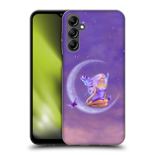 Rachel Anderson Pixies Lavender Moon Soft Gel Case for Samsung Galaxy M14 5G