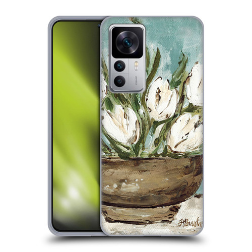 Haley Bush Floral Painting Tulip Bowl Soft Gel Case for Xiaomi 12T 5G / 12T Pro 5G / Redmi K50 Ultra 5G