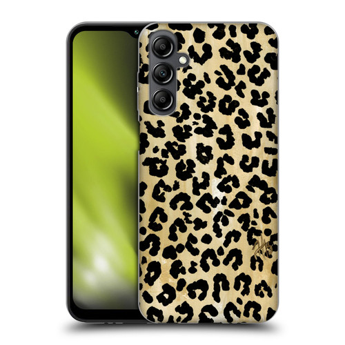 Haley Bush Pattern Painting Leopard Print Soft Gel Case for Samsung Galaxy M14 5G