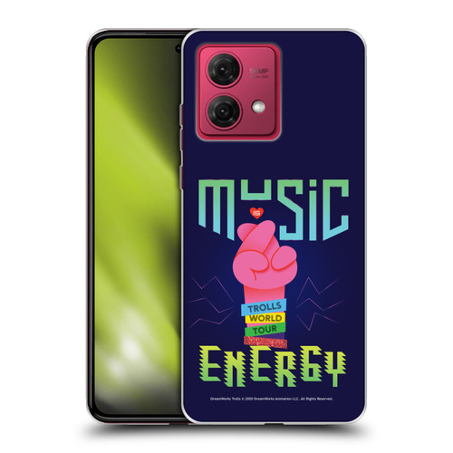 Trolls World Tour Key Art Music Is Energy Soft Gel Case for Motorola Moto G84 5G
