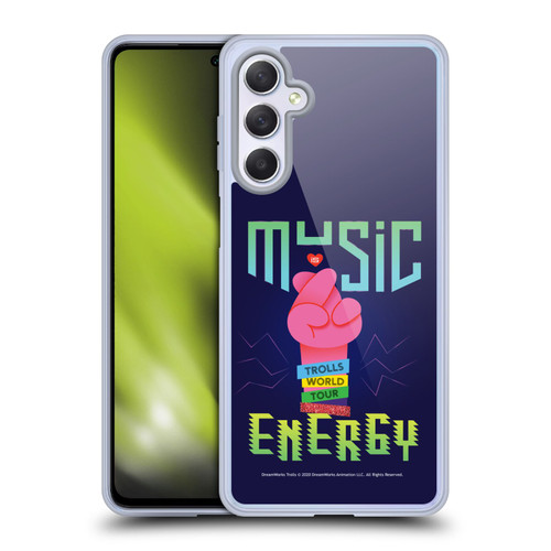 Trolls World Tour Key Art Music Is Energy Soft Gel Case for Samsung Galaxy M54 5G