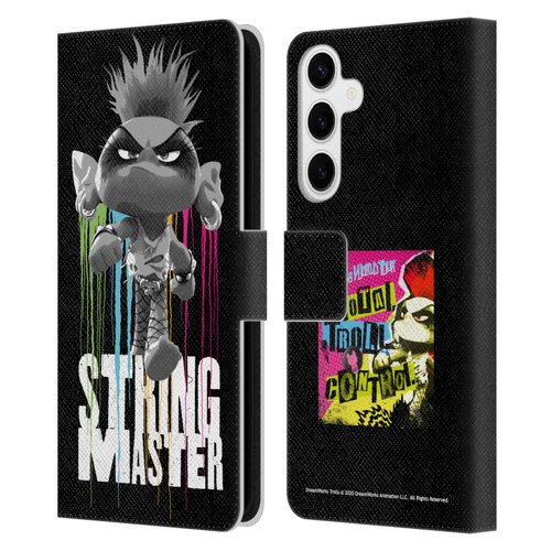 Trolls World Tour Assorted String Monster Leather Book Wallet Case Cover For Samsung Galaxy S24+ 5G