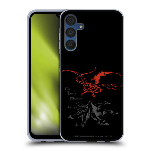 The Hobbit An Unexpected Journey Graphics Back Door Soft Gel Case for Samsung Galaxy A15