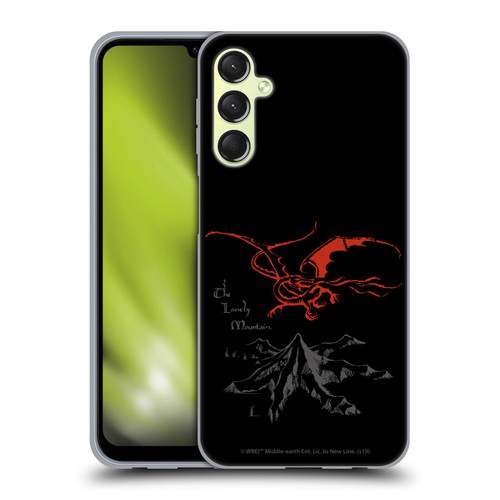 The Hobbit An Unexpected Journey Graphics Back Door Soft Gel Case for Samsung Galaxy A24 4G / Galaxy M34 5G