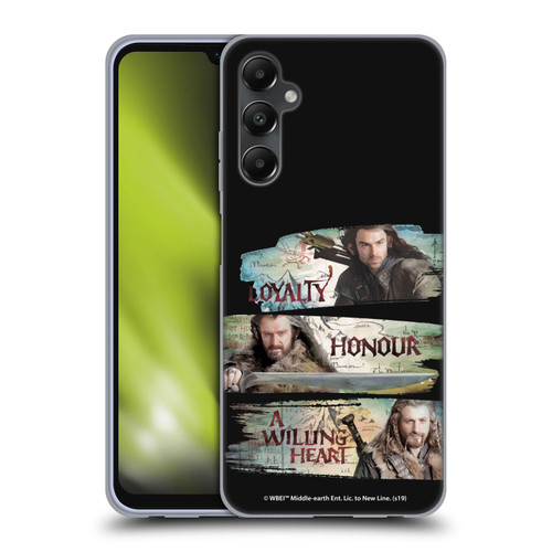 The Hobbit An Unexpected Journey Key Art Loyalty And Honour Soft Gel Case for Samsung Galaxy A05s