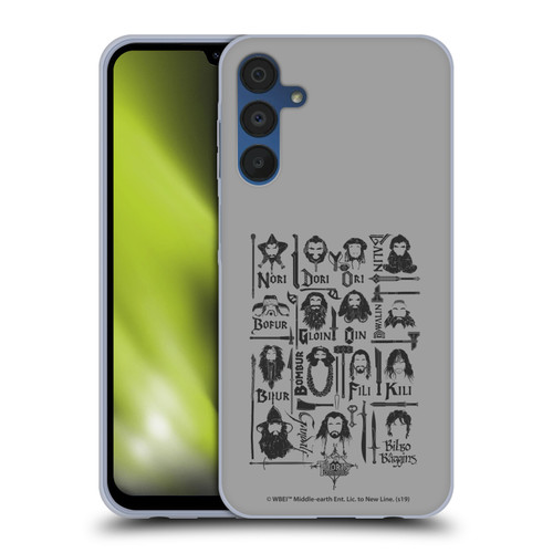 The Hobbit An Unexpected Journey Key Art The Company Soft Gel Case for Samsung Galaxy A15