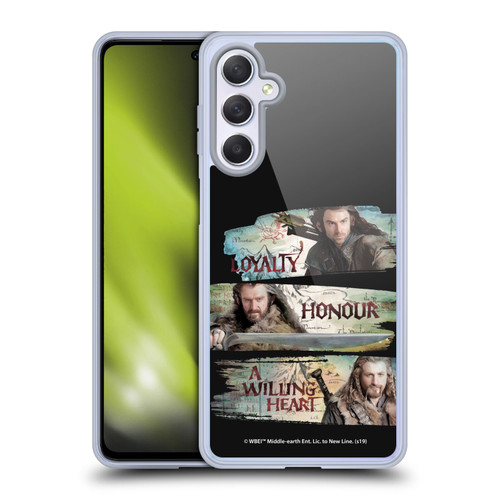 The Hobbit An Unexpected Journey Key Art Loyalty And Honour Soft Gel Case for Samsung Galaxy M54 5G