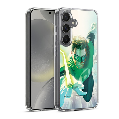 Green Lantern DC Comics Comic Book Covers Flight Soft Gel Case for Samsung Galaxy S24 5G & MagSafe