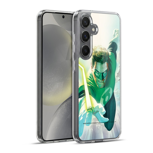 Green Lantern DC Comics Comic Book Covers Flight Soft Gel Case for Samsung Galaxy S24+ 5G & MagSafe