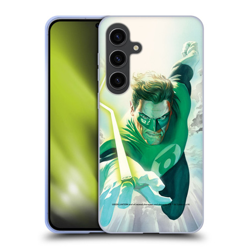 Green Lantern DC Comics Comic Book Covers Flight Soft Gel Case for Samsung Galaxy S24+ 5G