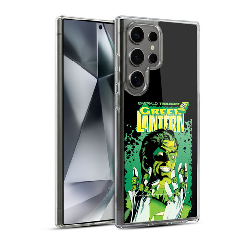 Green Lantern DC Comics Comic Book Covers Emerald Twilight Soft Gel Case for Samsung Galaxy S24 Ultra 5G & MagSafe