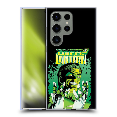 Green Lantern DC Comics Comic Book Covers Emerald Twilight Soft Gel Case for Samsung Galaxy S24 Ultra 5G