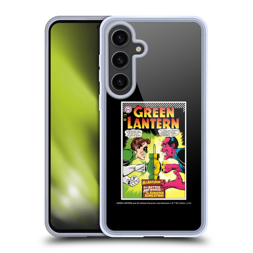 Green Lantern DC Comics Comic Book Covers Sinestro Soft Gel Case for Samsung Galaxy S24+ 5G