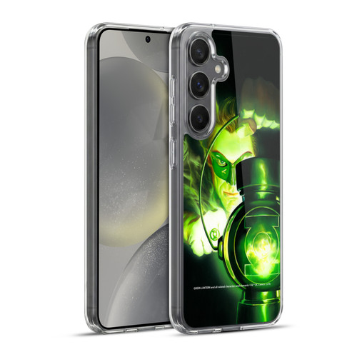 Green Lantern DC Comics Comic Book Covers Portrait Soft Gel Case for Samsung Galaxy S24+ 5G & MagSafe