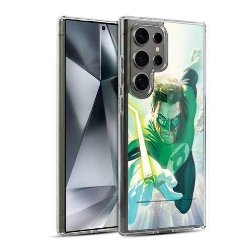 Green Lantern DC Comics Comic Book Covers Flight Soft Gel Case for Samsung Galaxy S24 Ultra 5G & MagSafe