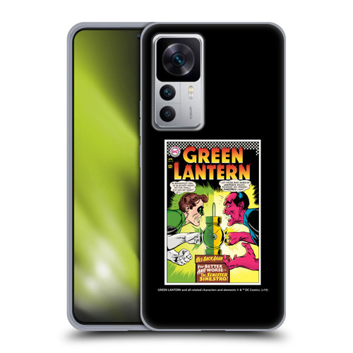 Green Lantern DC Comics Comic Book Covers Sinestro Soft Gel Case for Xiaomi 12T 5G / 12T Pro 5G / Redmi K50 Ultra 5G
