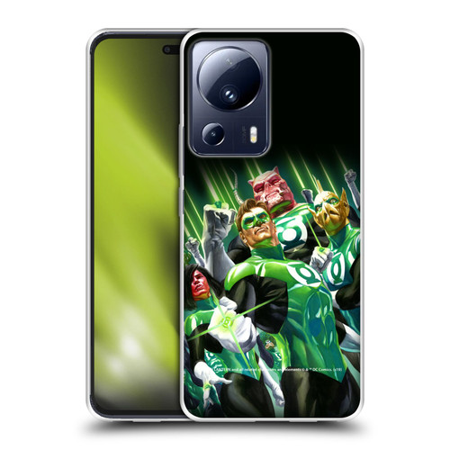 Green Lantern DC Comics Comic Book Covers Group Soft Gel Case for Xiaomi 13 Lite 5G