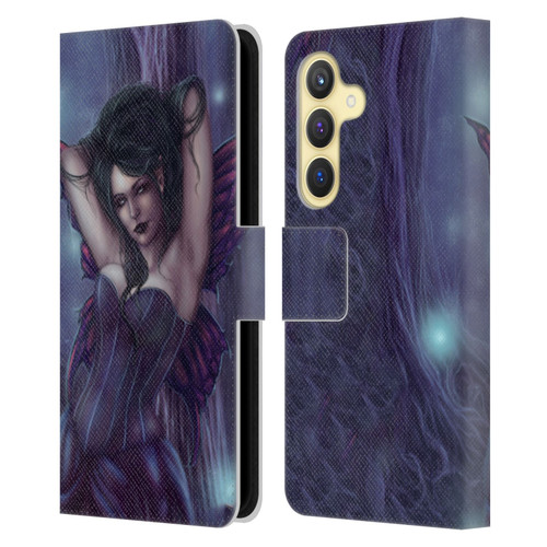 Tiffany "Tito" Toland-Scott Fairies Purple Gothic Leather Book Wallet Case Cover For Samsung Galaxy S24 5G