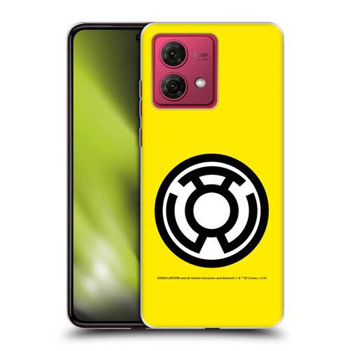 Green Lantern DC Comics Lantern Corps Sinestro Soft Gel Case for Motorola Moto G84 5G
