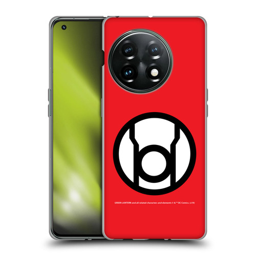 Green Lantern DC Comics Lantern Corps Red Soft Gel Case for OnePlus 11 5G