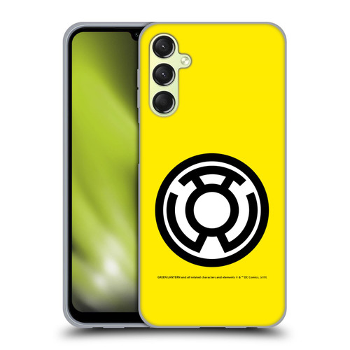 Green Lantern DC Comics Lantern Corps Sinestro Soft Gel Case for Samsung Galaxy A24 4G / Galaxy M34 5G