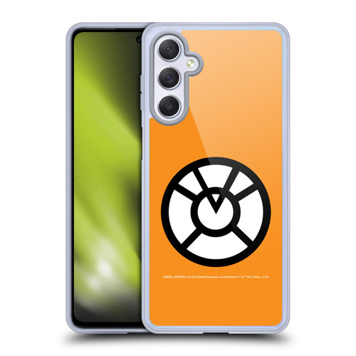 Green Lantern DC Comics Lantern Corps Orange Soft Gel Case for Samsung Galaxy M54 5G