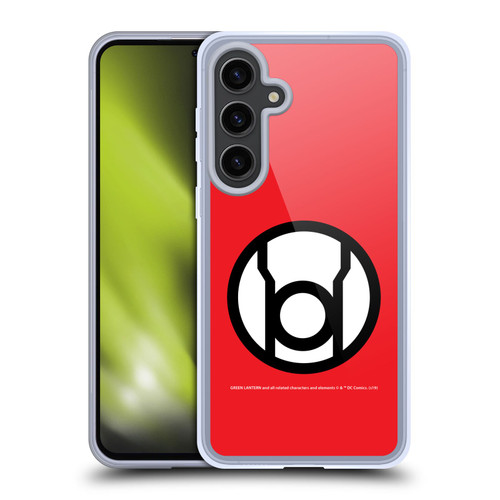 Green Lantern DC Comics Lantern Corps Red Soft Gel Case for Samsung Galaxy S24+ 5G