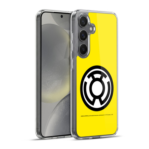 Green Lantern DC Comics Lantern Corps Sinestro Soft Gel Case for Samsung Galaxy S24+ 5G & MagSafe