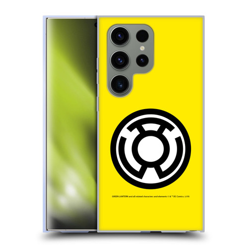 Green Lantern DC Comics Lantern Corps Sinestro Soft Gel Case for Samsung Galaxy S24 Ultra 5G