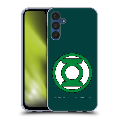 Green Lantern DC Comics Logos Classic 2 Soft Gel Case for Samsung Galaxy A15