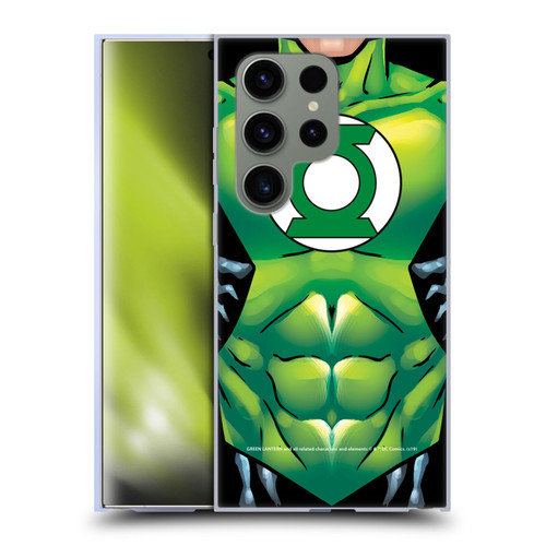 Green Lantern DC Comics Logos Uniform Soft Gel Case for Samsung Galaxy S24 Ultra 5G