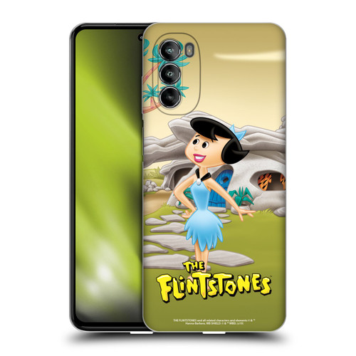 The Flintstones Characters Betty Rubble Soft Gel Case for Motorola Moto G82 5G
