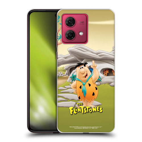 The Flintstones Characters Fred Flintstones Soft Gel Case for Motorola Moto G84 5G