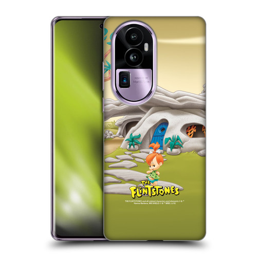 The Flintstones Characters Pebbles Flintstones Soft Gel Case for OPPO Reno10 Pro+
