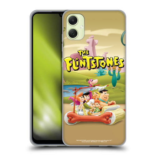 The Flintstones Characters Stone Car Soft Gel Case for Samsung Galaxy A05